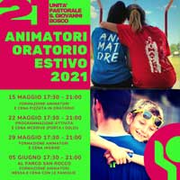 ANIMATORI ORATORIO ESTIVO 2021