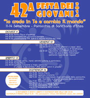 42a festa dei giovani