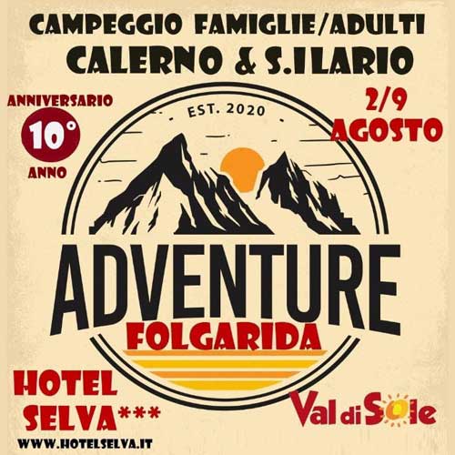 CAMPEGGIO FAMIGLIE E ADULTI 2020