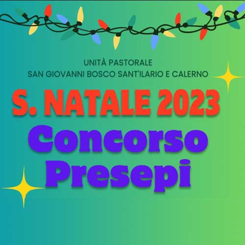 CONCORSO PRESEPI NATALE 2023