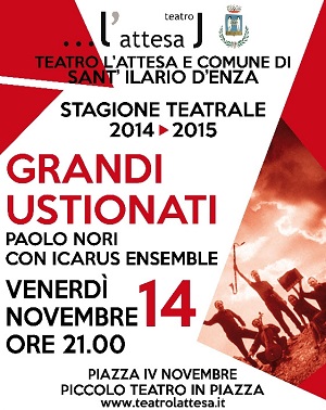 Continua il folle volo di Teatro l'Attesa in questa stagione teatrale 2014/2015... 
