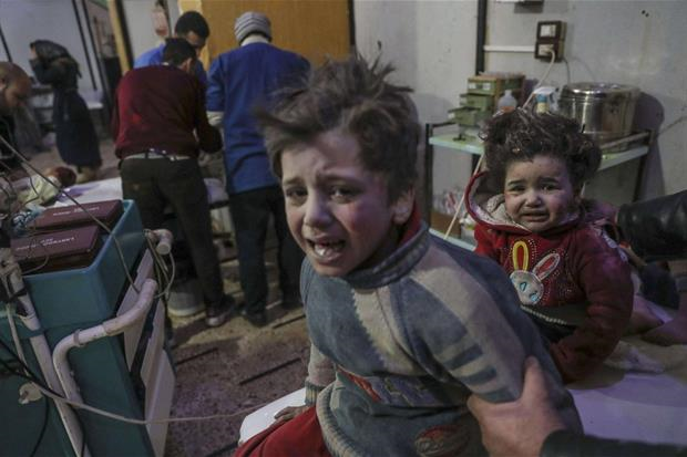 Siria. A Ghouta, roccaforte dei ribelli, la sofferenza dei bambini 